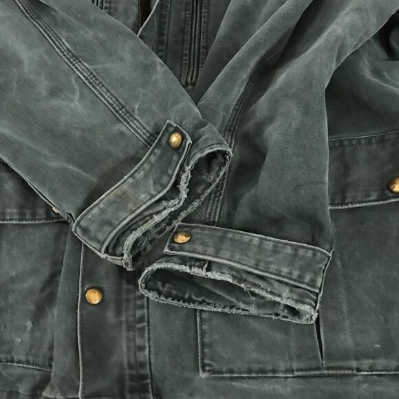 Verified Vintage Carhartt C26 – Hunter Green, Union Made USA 1999, Brass Zipper - Picture 2 of 9